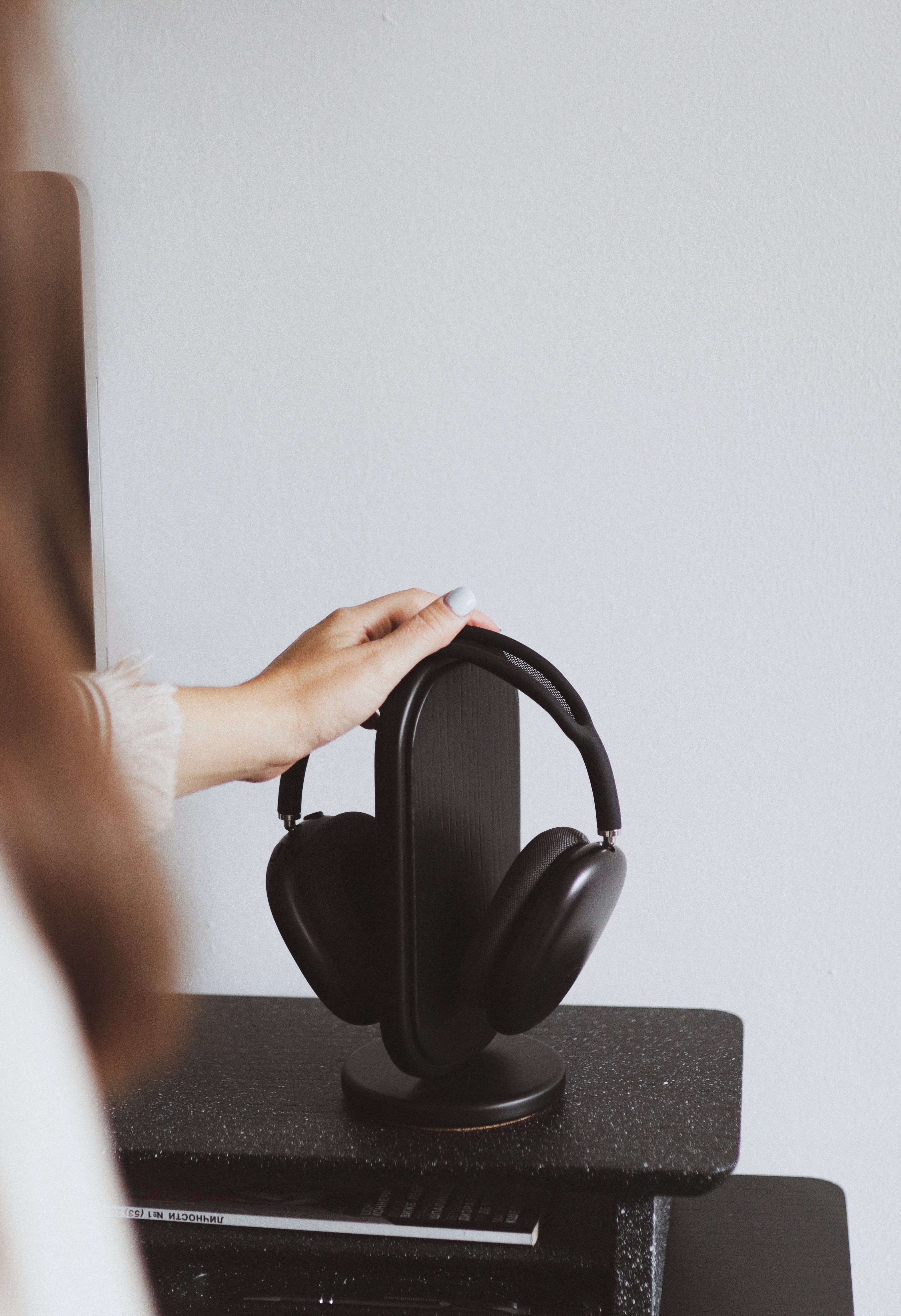 Wood Headphone Organizer