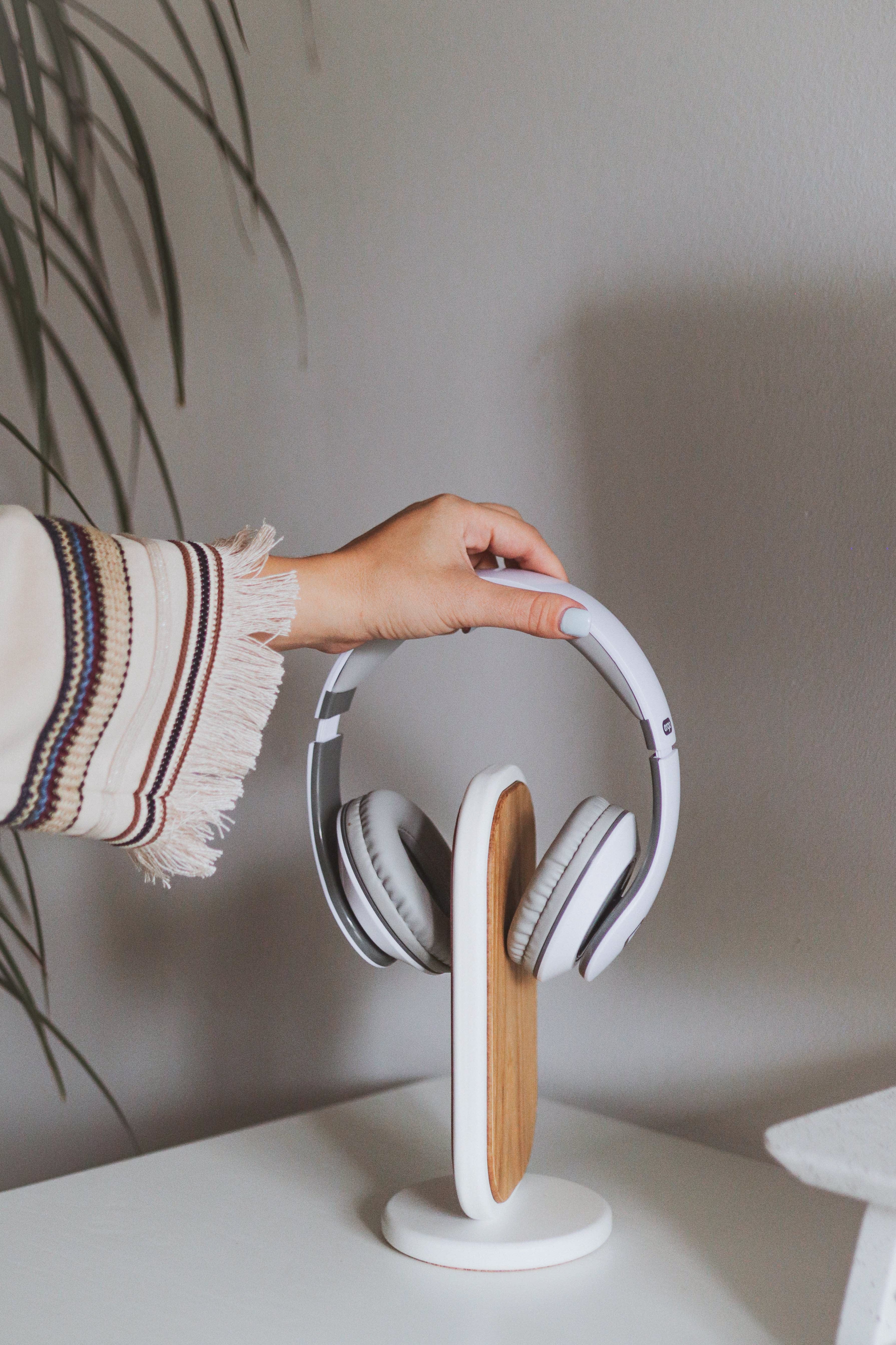 Wood Headphone Organizer