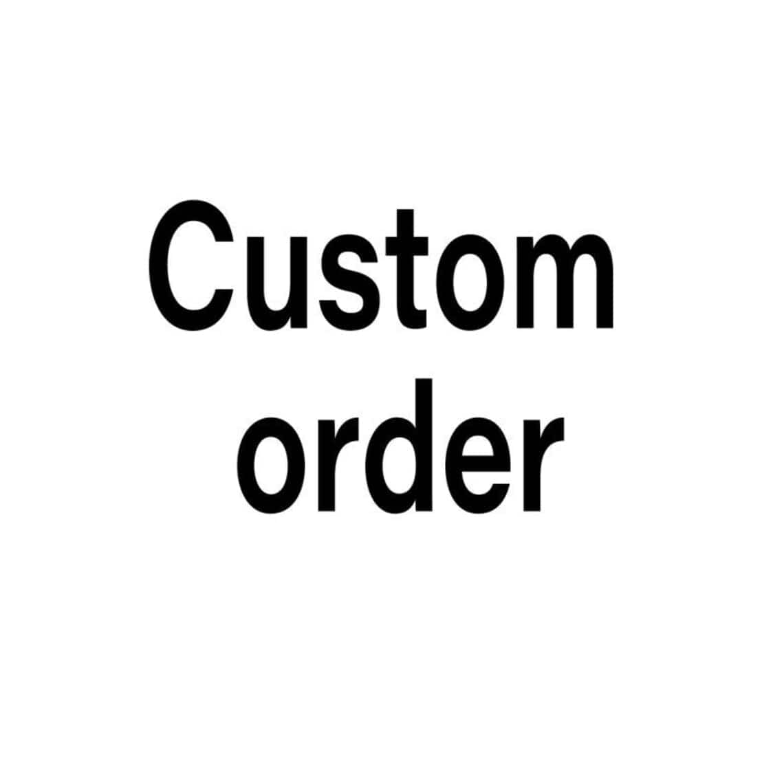 Custom Order for Zac – Solid Oak Monitor Stand (No Shelf, Custom Dimensions)