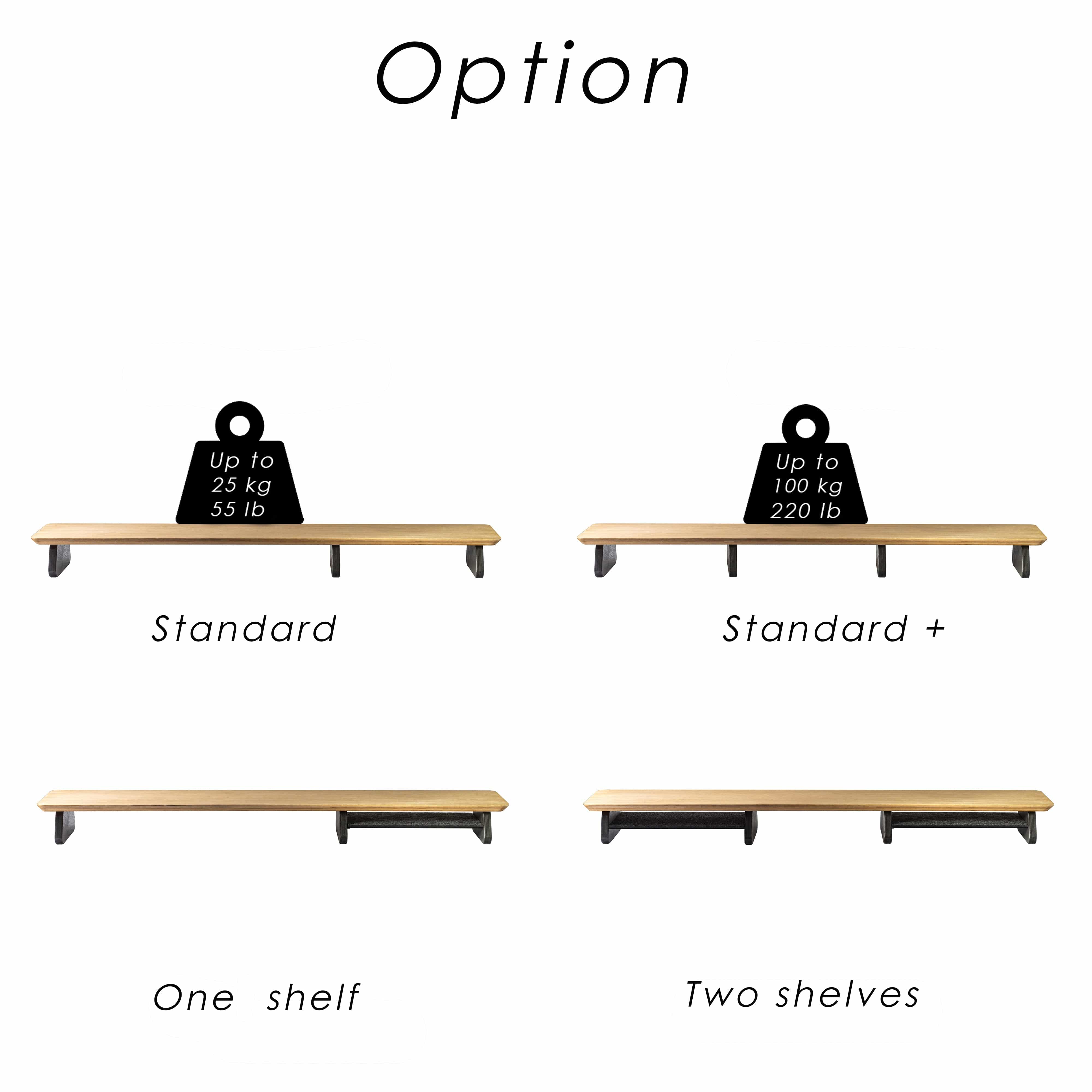 Solid Wood Monitor Stand (Maple - Ash)