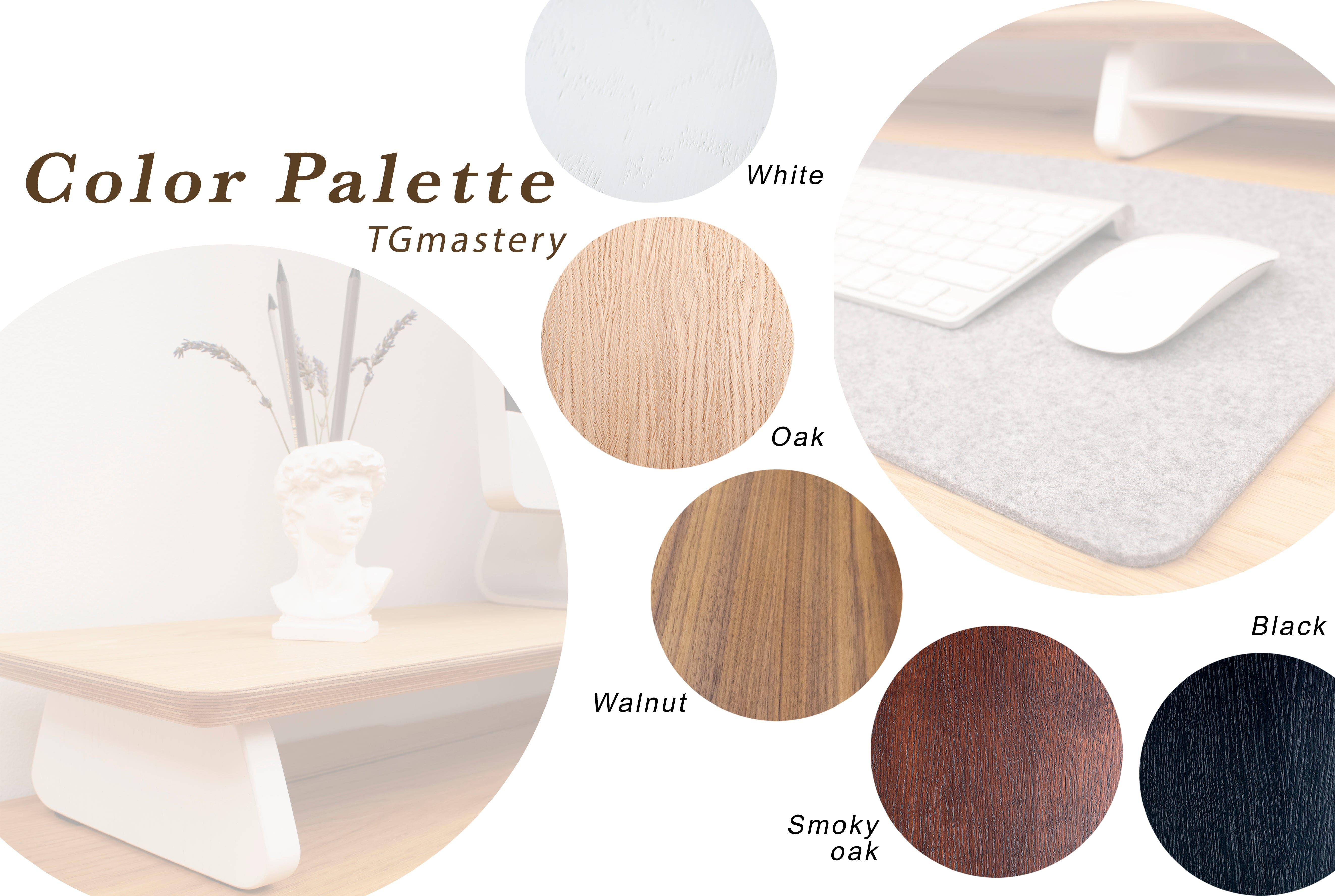 Bureau en bois de chêne