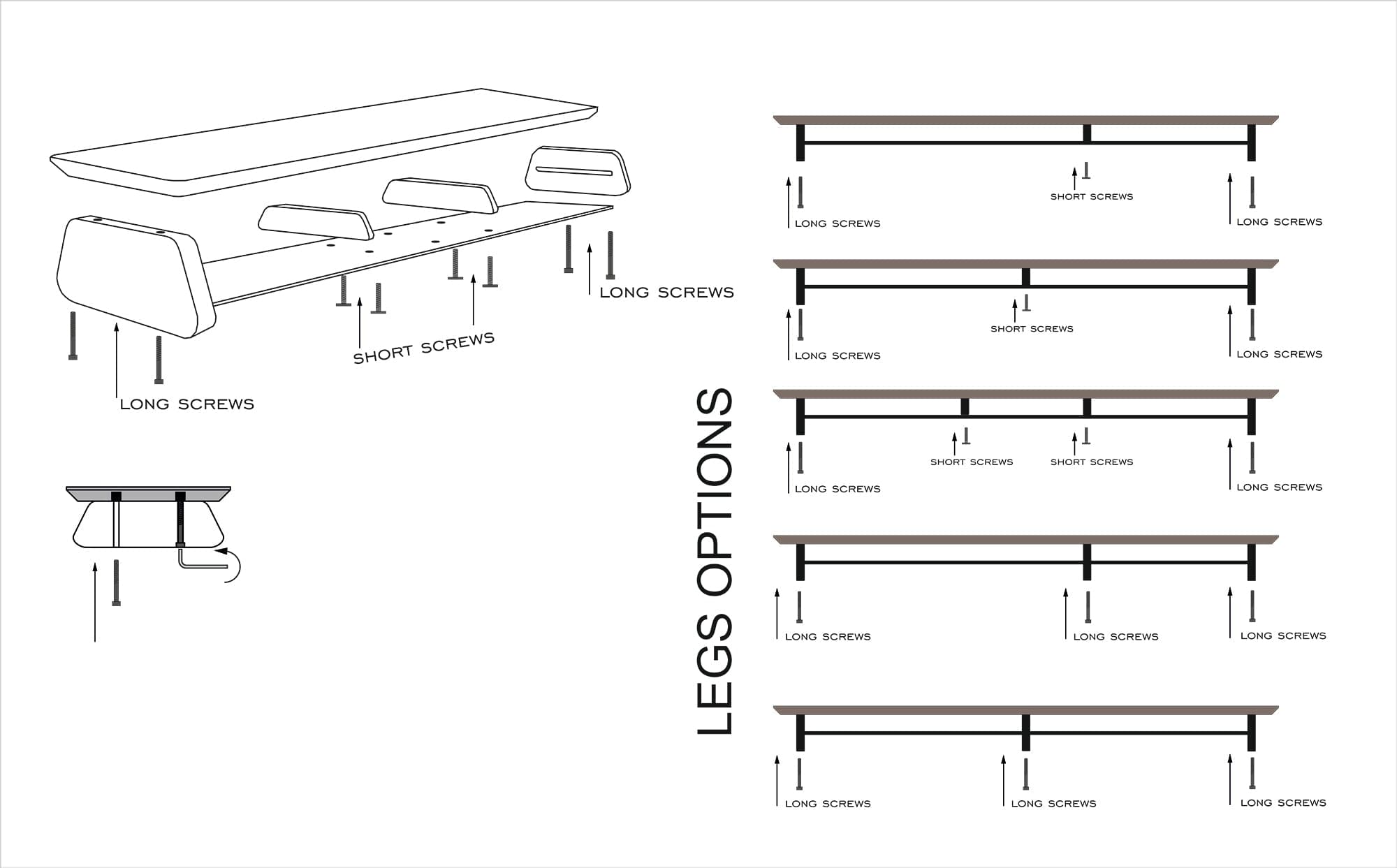 Monitor stand with shelf