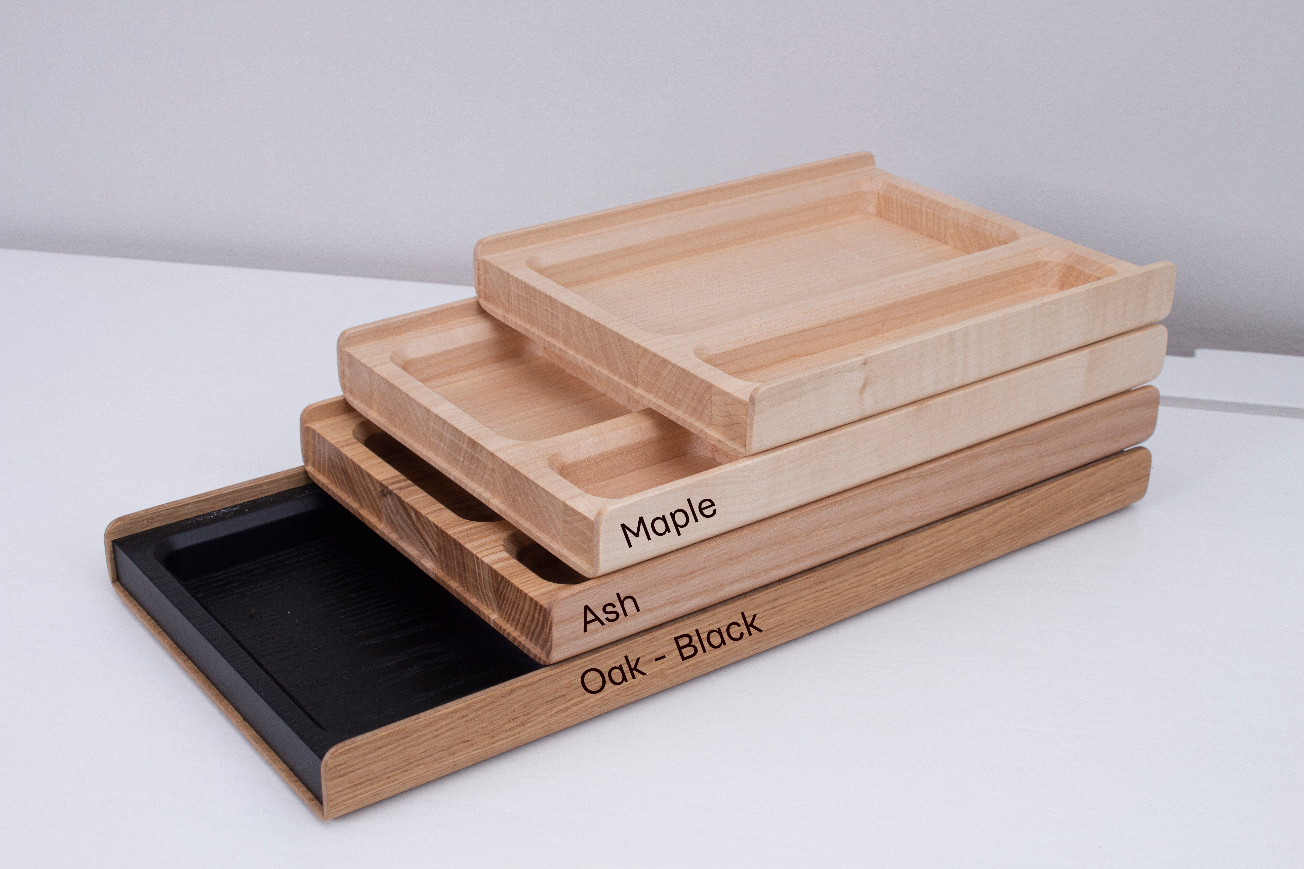 Schreibtischtablett aus Holz