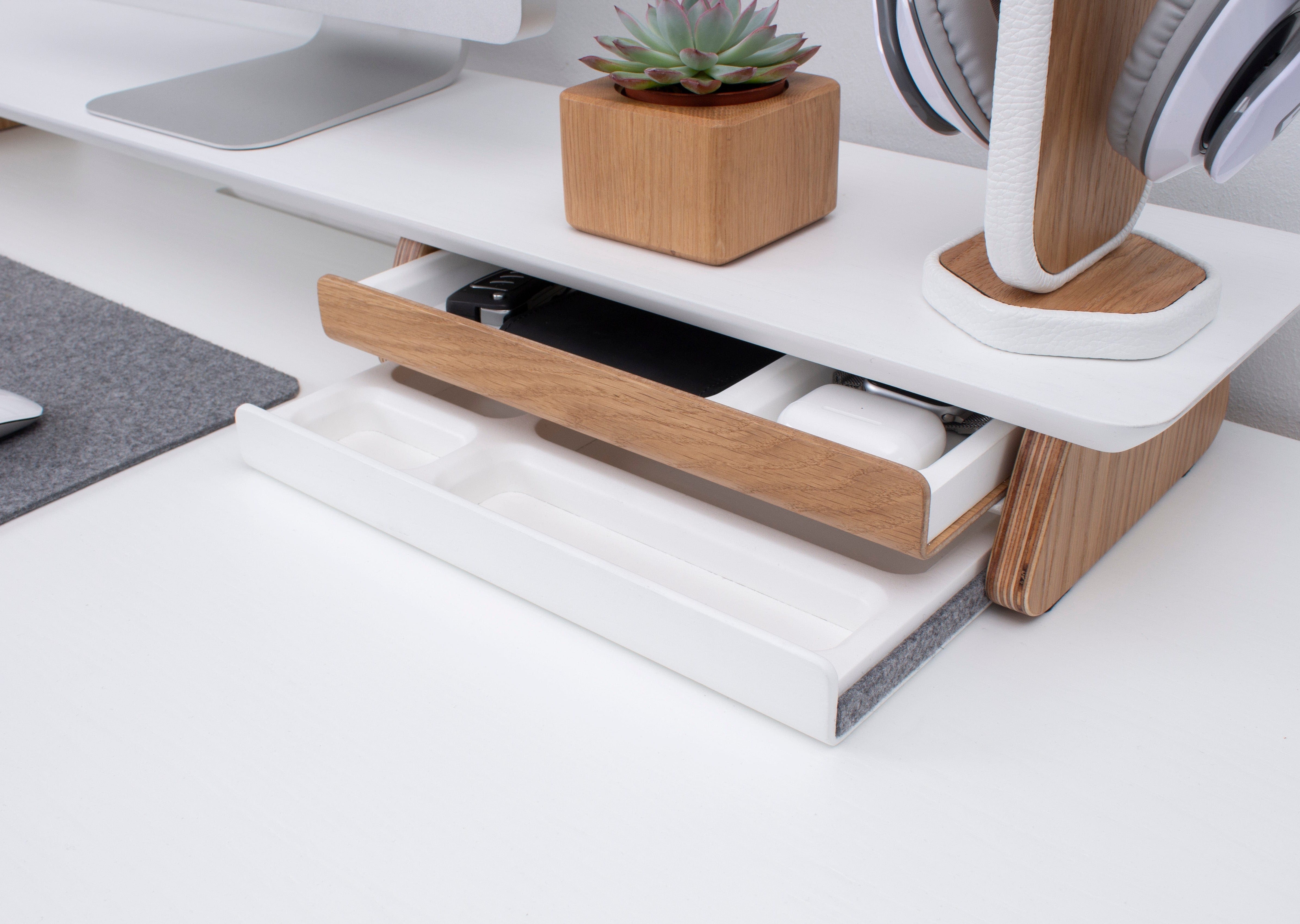 Schreibtischtablett aus Holz